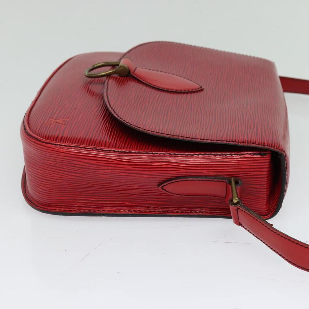 LOUIS VUITTON Epi Saint Cloud GM Shoulder Bag Red M52197 - Picture 4 of 16